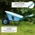 Baumarktplus Kinderschubkarre Drache, Metall, pannensichere Rad (57090)