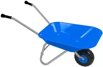 Outdoor active 560 Kinder-Metallschubkarre, blau (560)