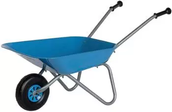 Rolly Toys rollyMetallschubkarre silber/blau, Kinder (271764)