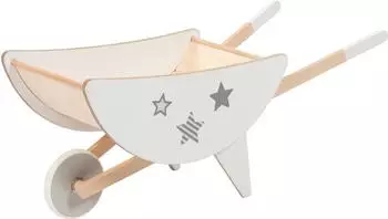 Goki Schubkarre "Sternenfahrt" Holz, Kinderspielzeug (53796)