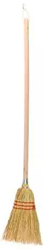 Esschert Kinder-Hexenbesen aus Stroh und Eukalyptusholz, 102,3cm (KG239)