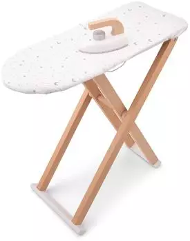 New Classic Toys B&uuml;gelbrett mit B&uuml;geleisen aus Holz (18360)