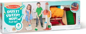 Spin Master Dust, Sweep & Mop Besen-Set, Spielküche (806030)