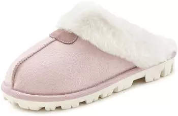 Vivance Dreams Pl&uuml;sch Hausschuhe Pantoffeln rosa