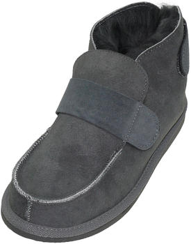 Harrys-Collection Extra dicke Lammfell Schuhe Klettverschluss geschlossen