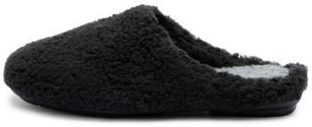 Grand Step Shoes Furry Hüttenschuhe schwarz