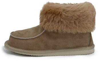 Hollert Hausschuh Lammfell Zugspitze beige