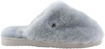 Warmbat Mungo Hausschuh Merinowolle ice blue
