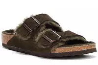 Pantoletten Birkenstock Arizona Shearling 1020566 Braun Male