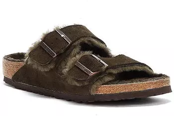 Birkenstock ARIZONA SHEARLING 1020566 dunkelbraun