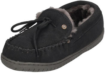 Warmbat Hausschuhe KOALA SUEDE charcoal