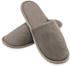 ZOLLNER Pantoffel 10-tlg Universalgröße 100% Polyester stone