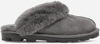 UGG Coquette Hausschuhe grau Leder