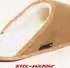Kitz-Pichler Lammfell-Pantoffel Herren Hausschuh tabacco