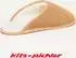 Kitz-Pichler Lammfell-Pantoffel Herren Hausschuh tabacco