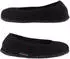 Haflinger Hausschuh Slipper Marina Ballerina 621306 Wollwalk schwarz