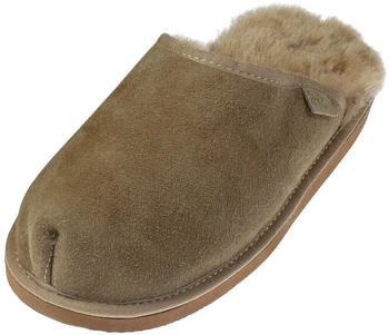Harrys-Collection Extra dicke Lammfell Pantoffeln sand