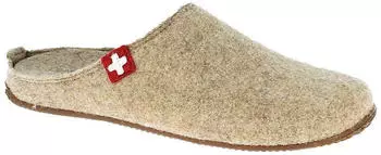 Living Kitzb&uuml;hel Filz Pantoffel Schweizer Kreuz camel