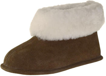 Harrys-Collection Extra dicke Lammfellschuhe Ledersohle 2 Farben