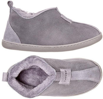 VANUBA KALAHARI Schaffell Damen Winter Leder Hütten-Hausschuhe Halbschuhe