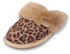 VANUBA PANTHER Damen Hausschuh Leder Hüttenschuhe Winter Hausschuhe Gefüttert