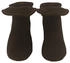 RAIKOU Hausschuhe Micro Fleece rutschfest Coffee