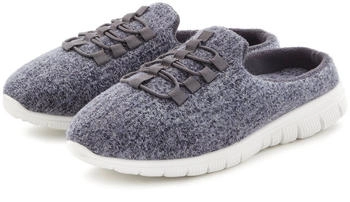 Vivance Dreams Hausschuh Slipper Pantoffel Clog Sneaker herausnehmbarer Innensohle blau blaugrau