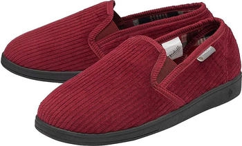 Dunlop Hausschuhe Tartan-Futter und Memory-Schaum Herren
