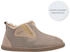 VANUBA Damen Leder Winter HausSchuhe Schaffell Schafwolle