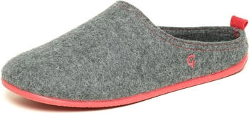 Gottstein Filzpantoffel Wool Slide-In re-anthrazit raspberry