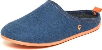 Gottstein Filzhausschuh Wool Slide-in midnight orange