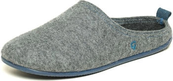 Gottstein Filzpantoffel Wool Slide-In re-anthrazit petrol