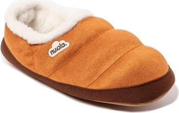 nuvola velvet hausschuhe unvel717-chestnut