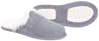 VANUBA Abby Damen Leder Winter Hausschuhe Hüttenschuhe Schaffell D021 002