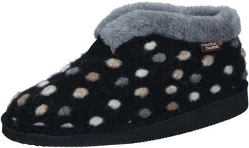 Manitu Hausschuh Slipper Schlupfschuh 340010 schwarz