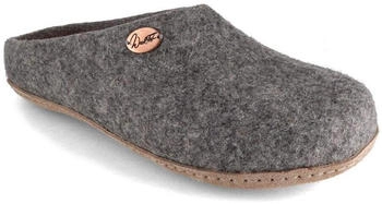 WoolFit Pantoffeln Classic schmal hellgrau