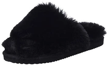 flip*flop slidefur 2 Hausschuh schwarz