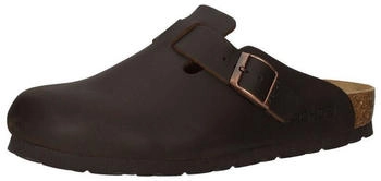 Rohde Leder Hausschuhe braun Mocca