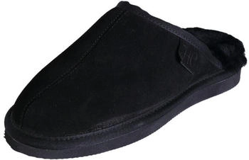 Harrys-Collection Extra dicke Pantoffeln Lammfell Farben schwarz