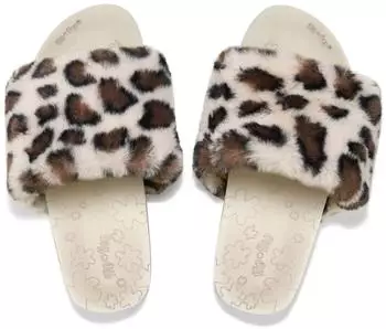 flip*flop poolleo fur Hausschuh taupe
