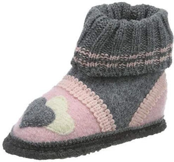 Beck Little Hearts Hausschuh pink