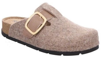 Rohde Pantoffel Hausschuh Filz Clog Schnalle Memoryfu&szlig;bett D Soave 6012 beige