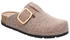 Pantoffel Hausschuh Filz Clog Schnalle Memoryfußbett D Soave 6012 beige