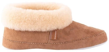 Shepherd Emmy Hausschuh breitem Fellkragen dekorative Ziernaht warm und weich