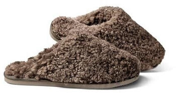 Fellhof Lammfell Pantoffeln TRENDY Teddy rutschfeste Sohle
