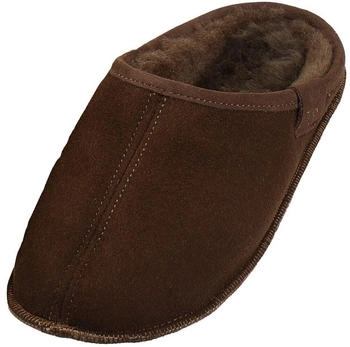 Harrys-Collection Lammfell Pantoffeln Ledersohle