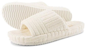 flip*flop Home frottee Damen Slides perlweiß