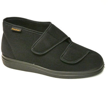 Fischer Verbandschuhe Heimschuhe Pantoffel hoch Klettverschluss Extra Weite K