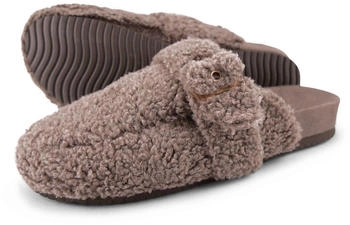 flip*flop Hausschuh yuna teddy taupe