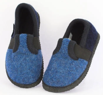 Beck Bobby Hausschuhe blau